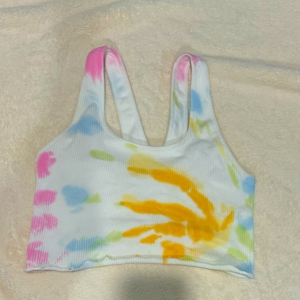 Spiritual Gangster Tie Dye Top- XS/S